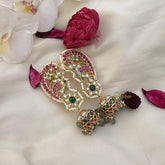 Precious Jadau Kundan Cuff Jhumka Earrings-J2498