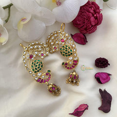 Precious Peacock Cuff Jhumkas-Ghungroo-J2443