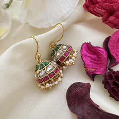 Jadau Kundan Hook Jhumka-J2455