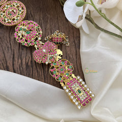 Exquisite Jadau Kundan Bridal Jada Billai-J2457