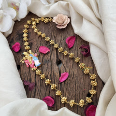 Vriksham Gold Polish Radha Krishna Moggapu Chain-G17761