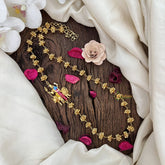 Vriksham Gold Polish Ardhanarishvara Moggapu Chain-G17765