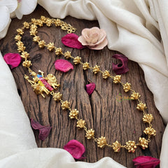 Vriksham Gold Polish Ardhanarishvara Moggapu Chain-G17765