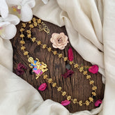 Vriksham Gold Polish Gajalakshmi Moggapu Chain-G17760