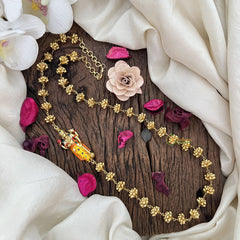 Vriksham Gold Polish Mahavishanu Moggapu Chain-G17766