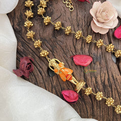 Vriksham Gold Polish Hanuman Moggapu Chain-G17762