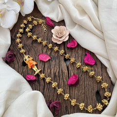 Vriksham Gold Polish Hanuman Moggapu Chain-G17762