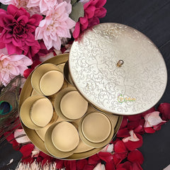Vriksham Metal Masala Dabba-RG168
