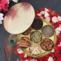 Vriksham Metal Masala Dabba-RG168