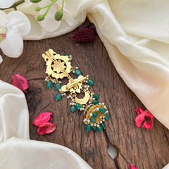 Dual Peacock Jadau Jada Billai-J2508