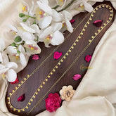 Vriksham Classic Gold-Plated Floral Cutwork Hip Chain-G21334