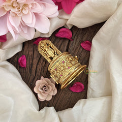 Vriksham Antique Lord Rama Kumkum Box-RG194