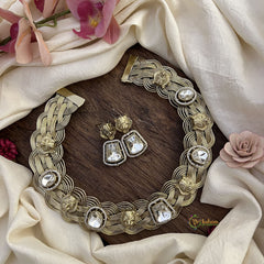 Sabyasachi Inspired Victorian Diamond Neckpiece-VV1926