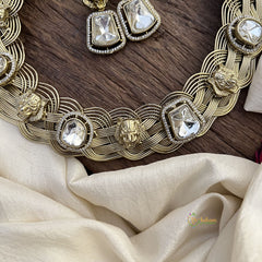 Sabyasachi Inspired Victorian Diamond Neckpiece-VV1926