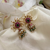 Premium Jadau Kundan Stud Jhumka-J2560