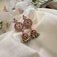 Elegant Jadau Kundan Earrings-J2437