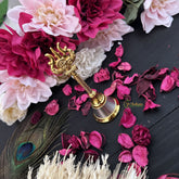 Vriksham Brass Trisula & Damaru Pooja Hand Bell, Ghanti for Pooja, Aarti, Temple Bell-RG176