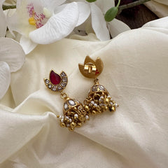 Elegant Jadau Kundan Jhumka-J2553