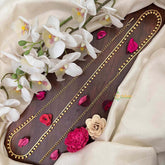 Vriksham Antique Gold Plated Shell Style Hip Chain-G21340