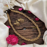 Vriksham Classic Gold Bead Charm Beaded Neckpiece-G20648