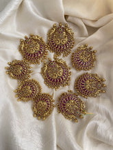 Gold Look Alike Dual Mayil Jada Billai with Ghungroo - G11436