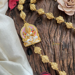 Vriksham Traditional Gold Polish Saraswati Mogappu Chain-G17785