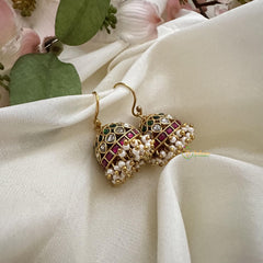 Jadau Kundan Hook Jhumka-J2456