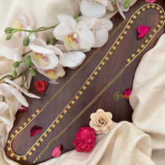 Vriksham Sleek Flower Champ Gold-Finished Hip Chain-G21352