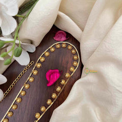 Vriksham Sleek Flower Champ Gold-Finished Hip Chain-G21352