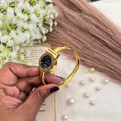 Vriksham Modern Black Dial with Geometric Bezel Watch-G21978