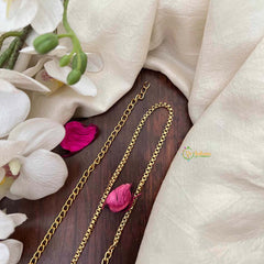 Vriksham Antique Dock Lock Gold-Finished Chain Style Hip Chain-G21359