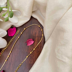 Vriksham Doted Gold-Plated Hip Chain-G21363