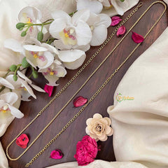 Vriksham Classic Interlock Gold-Plated Chain Style Hip Chain-G21366