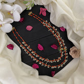 Vriksham Premium 2 Layer Coral Guttapusalu Beaded Mala-G17028