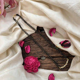 Vriksham Graceful Wave Luster AD Stone Mangalsutra-G20631