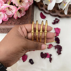 Vriksham Gold Look Alike Designer Kada Style  Daily Wear Bangles-G18018