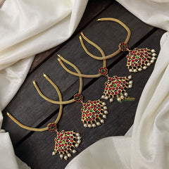 Vriksham Attgai Nanu Pathakam Necklace Return Gift-Pearl-RG200