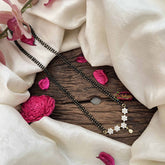 Vriksham 3 Floral Shimmer AD Stone Mangalsutra-G20629