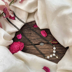 Vriksham 3 Floral Shimmer AD Stone Mangalsutra-G20629