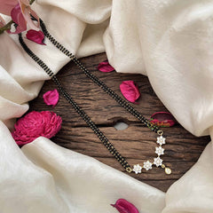 Vriksham 3 Floral Shimmer AD Stone Mangalsutra-G20629