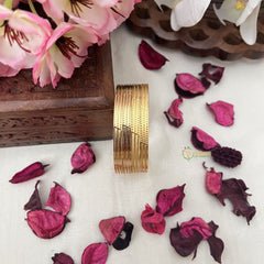 Designer Gold Look Alike Thick Daily Wear Bangles-G13197