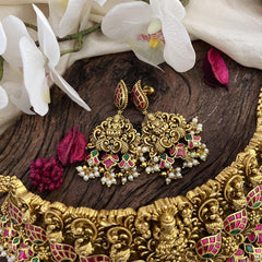 Lakshmi Jadau Kundan High Neck Choker-J2472