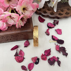 Designer Gold Look Alike Daily Wear Bangles-G13171