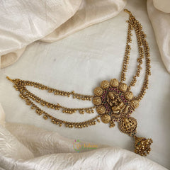 Premium Temple Jada Bun Billai with Maatil - Ghungroo Maatil - G11470