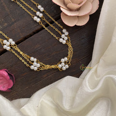 Vriksham Elegant 3 Layer Pearl Mala-G17029