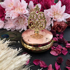 Vriksham Metal Copper Jar-RG260