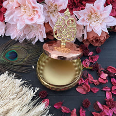 Vriksham Metal Copper Jar-RG260