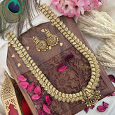 Vriksham Lakshmi Pendant Kaasumala Haram-Lakshmi Coin Neckpiece-Gold Bead-G18053