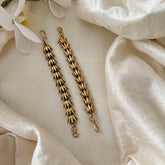 Designer Gold Alike Single Line Maatil-Ear Chain-G14239