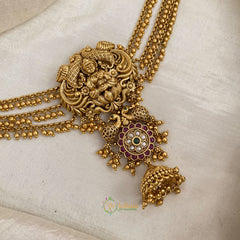 Premium Mayil Lakshmi Jada Bun Billai Maatil - Ghungroo Maatil - Jhumka - G11486